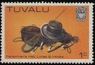Tuvalu 1983 - serie Artigianato: 1 c