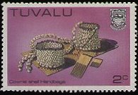 Tuvalu 1983 - serie Artigianato: 2 c