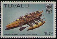 Tuvalu 1983 - serie Artigianato: 10 c