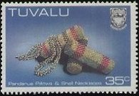 Tuvalu 1983 - serie Artigianato: 35 c