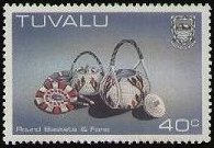 Tuvalu 1983 - serie Artigianato: 40 c