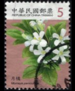 Taiwan 2009 - serie Fiori: 5,00 $