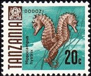 Tanzania 1967 - set Fishes: 20 c