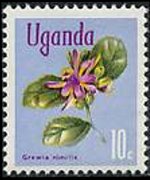 Uganda 1969 - serie Fiori: 10 c