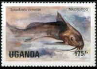 Uganda 1985 - serie Pesci: 175 sh