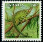 Uganda 1995 - serie Rettili: 150 sh