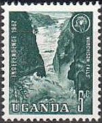 Uganda 1962 - serie Soggetti vari: 5 c