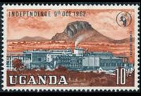 Uganda 1962 - serie Soggetti vari: 10 sh