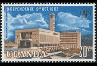 Uganda 1962 - serie Soggetti vari: 20 sh