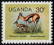 Uganda 1979 - serie Animali: 30 c