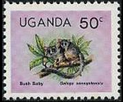 Uganda 1979 - serie Animali: 50 c