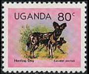 Uganda 1979 - serie Animali: 80 c