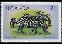 Uganda 1979 - serie Animali: 2 sh