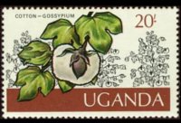 Uganda 1975 - serie Frutti della terra: 20 sh