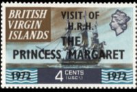 British Virgin Islands 1970 - set Ships: 4 c