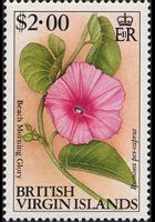 Isole Vergini britanniche 1991 - serie Fiori: 2 $