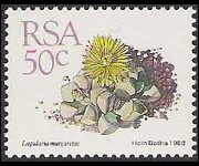 Sudafrica 1988 - serie Piante grasse: 50 c