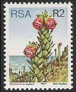 Sudafrica 1977 - serie Proteaceae: 2 r
