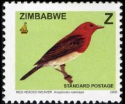 Zimbabwe 2005 - serie Uccelli: Z