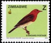 Zimbabwe 2005 - set Birds: Z