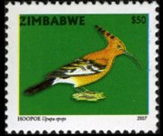 Zimbabwe 2005 - serie Uccelli: 50 $