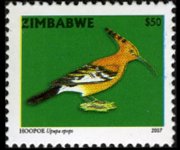Zimbabwe 2005 - serie Uccelli: 50 $