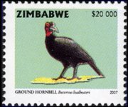 Zimbabwe 2005 - set Birds: 20000 $