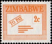 Zimbabwe 1995 - serie Busta: 2 c