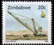 Zimbabwe 1995 - set Agriculture, industry and building: 20 c