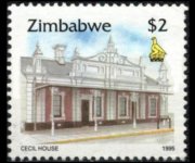 Zimbabwe 1995 - set Agriculture, industry and building: 2 $