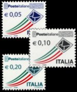 The three new stamps