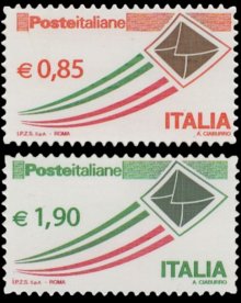 I due nuovi francobolli