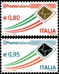 I due nuovi francobolli emessi il 1 dicembre