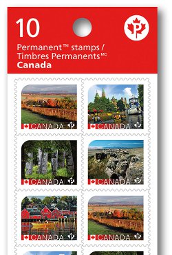 The 10-stamp booklet